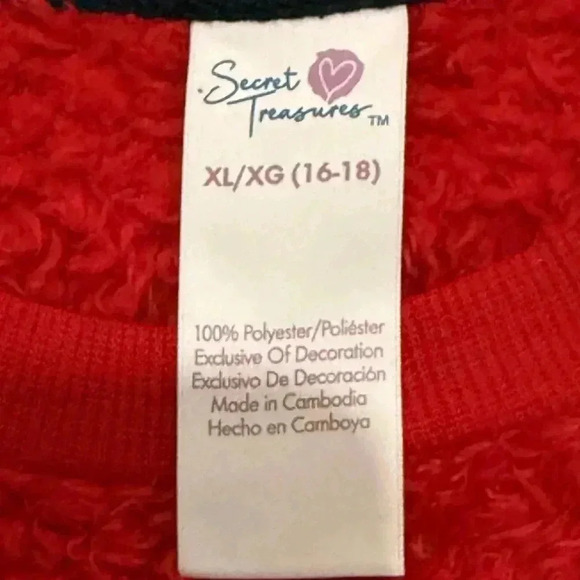 Secret Treasureres “Bake It Till You Make It” Furry Sweater - Picture 5 of 5